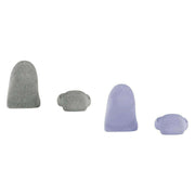 Burlington Everyday 2-Pack Invisibles Socks - Cosmic Sky Purple/Grey