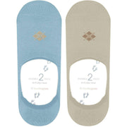 Burlington Everyday 2-pack No Show sokken - Patagonia blauw
