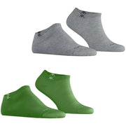 Burlington Everyday 2er-Pack Sneaker-Socken – Fairway Green