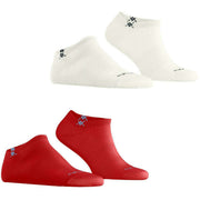 Burlington Everyday 2-Pack Sneaker Socks - Tulip Red