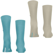 Lot de 2 paires de chaussettes Burlington Everyday - Key Largo Bleu