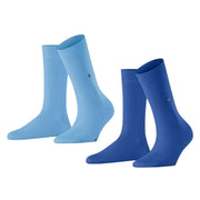 Burlington Everyday 2 Pack Socks - Royal Blue