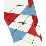 Burlington Everyday Argyle 2-pack sokken - gebroken wit
