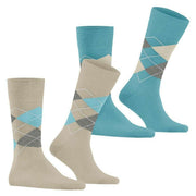 Burlington Everyday Argyle 2er-Pack Socken – Zemet Beige