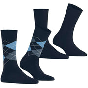 Burlington Everyday Mix 2-Pack Socks - Plum