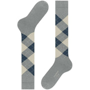 Burlington King Knee High Sock - Light Grey Mel