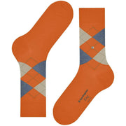 Burlington King Sokken - Wortel Oranje