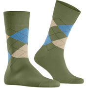 Burlington King Socks - Salvia Green