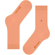 Chaussettes Burlington Lady - Orange Pêche