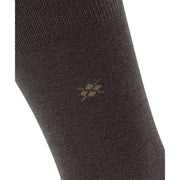 Burlington Leeds Socks - Brown Mel
