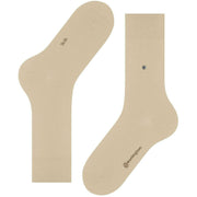Chaussettes Burlington Lord - Beige Soie