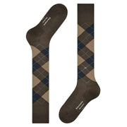 Burlington Manchester Knee High Socks - Chocolate Brown