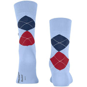 Burlington Manchester Socken – Arktisches Himmelblau