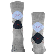 Burlington Manchester Socks - Concrete Grey