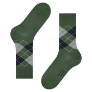 Burlington Manchester Socks - Mountain Green
