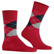 Burlington Manchester Socks - Passion Red