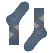 Burlington Manchester Socks - Rittersporn Blue
