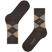 Burlington Marylebone Socks - Dark Brown