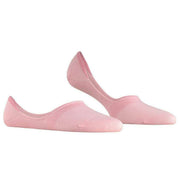 Burlington Merseyside Invisible Socks - Carrot Ora Pink
