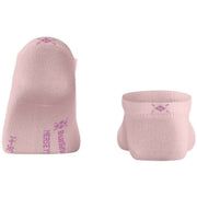 Burlington Merseyside Trainer Socks - Carrot Ora Pink