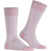 Burlington Paisley-Socken – sportliches Rosenrosa