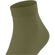 Burlington Palace Street Sneaker Socks - Salvia Green
