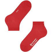 Burlington Palace Street Sneaker-Socken – Tulpenrot