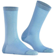 Burlington Princess Street Socks - Anise Blue