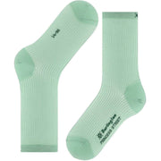 Burlington Princess Street Socks - Clear Water Green
