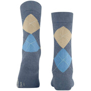 Chaussettes Burlington Queen - Bleu Jean Clair
