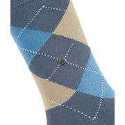 Chaussettes Burlington Queen - Bleu Jean Clair