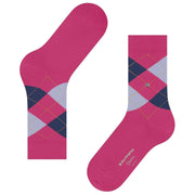Burlington Queen Socks - Neon Orange Pink