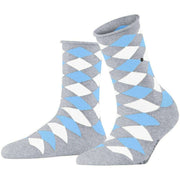 Burlington Sandy Short Socks - Arctic Mel Grey