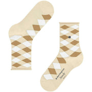 Burlington Sandy Short Socks - Cream Beige