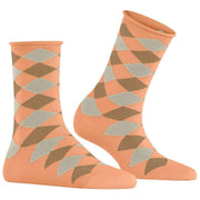 Chaussettes Courtes Burlington Sandy - Orange Pêche