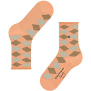 Chaussettes Courtes Burlington Sandy - Orange Pêche