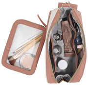 Stackers Wave set van 2 toilettassen - Desert Orange