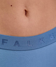 Falke Daily Comfort 2-pack hipsterslip - blauw/beige
