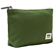 roka-maida-vale-small-cotton-canvas-pouch---artichoke-green-35904208