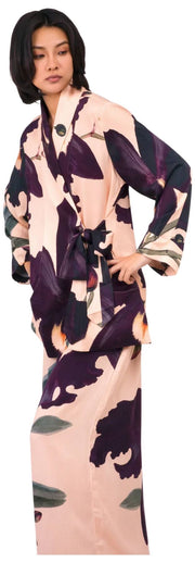 Powder Midnight Orchid Lux Jacke – Weiß