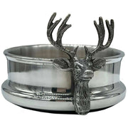 english-pewter-company-stag-head-wine-bottle-coaster---silverbrown-34391619