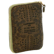 Campomaggi Floriana Laser Cashmere Purse - Military Green