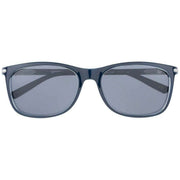 CAT Classic Stainless Steel Temples Sunglasses - Blue