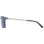 CAT Classic Stainless Steel Temples Sunglasses - Blue