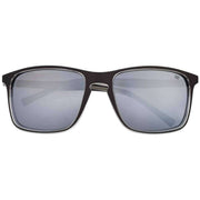 CAT Deeper Square Metal Trim Sunglasses - Black