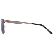 CAT Flat Sheet Stainless Steel Sunglasses - Gun Black