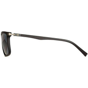 CAT Rectangle Double Bridge Sunglasses - Black