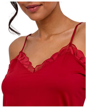 Falke Delicate Touch Chemise Top – Ventimiglia-Rot