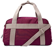 Roka Gatwick Medium Recycled Canvas Duffle Bag - Cherry Lacquer Red