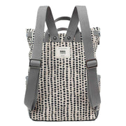 roka-canfield-b-medium-linear-dot-recycled-canvas-backpack---creamblack-34392684